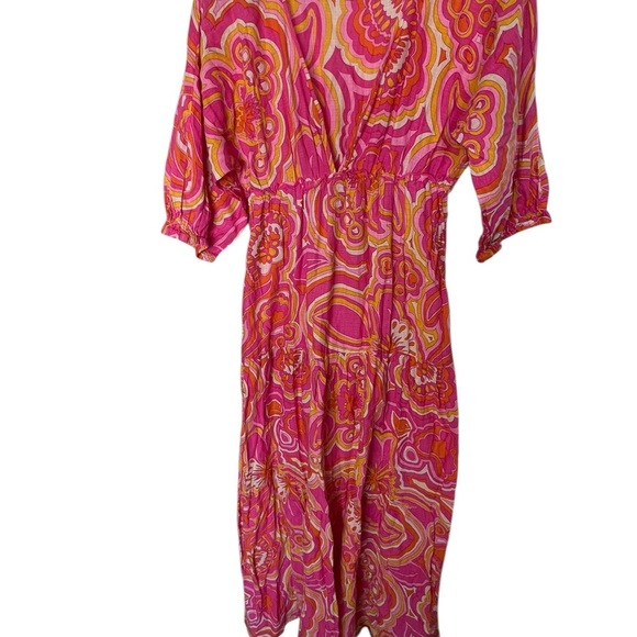 Trina Turk 25th Anniversary Acros Iris Maxi Dress - Size Small - Psyched… - Picture 10 of 16